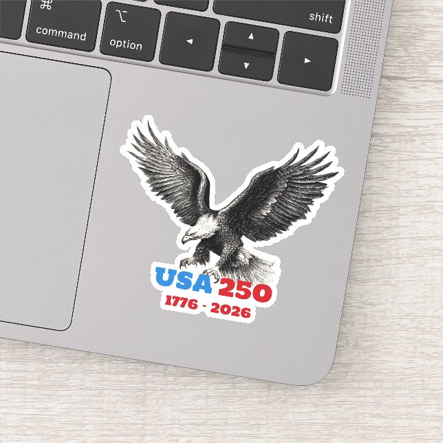 The United States 250th Anniversary Bald Eagle  (Detail)
