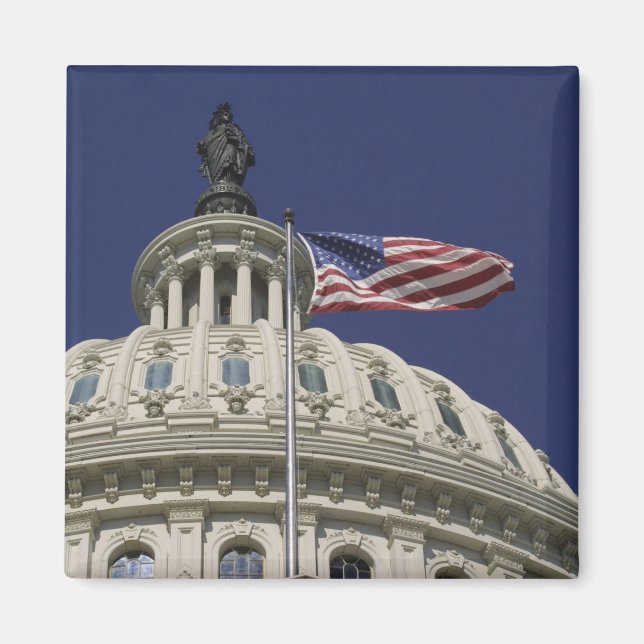 The United States Capitol, Washington, DC Magnet (Front)
