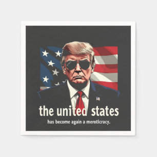 The United States Has Become a Meritocracy Again Napkin