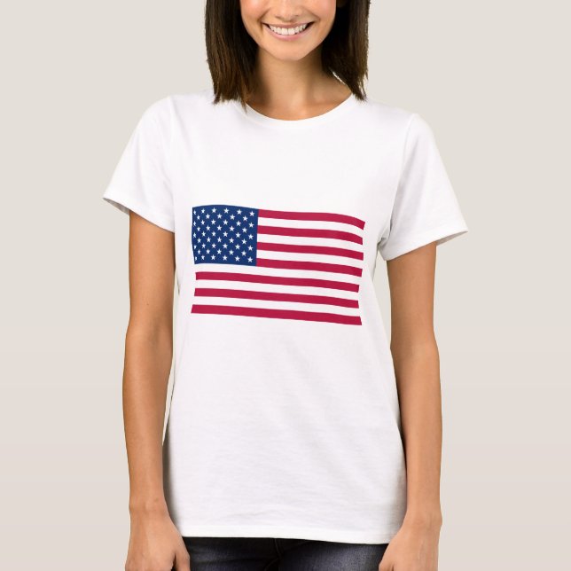 The United States Of America Flag T-Shirt (Front)