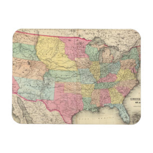 The United States Of America Magnet