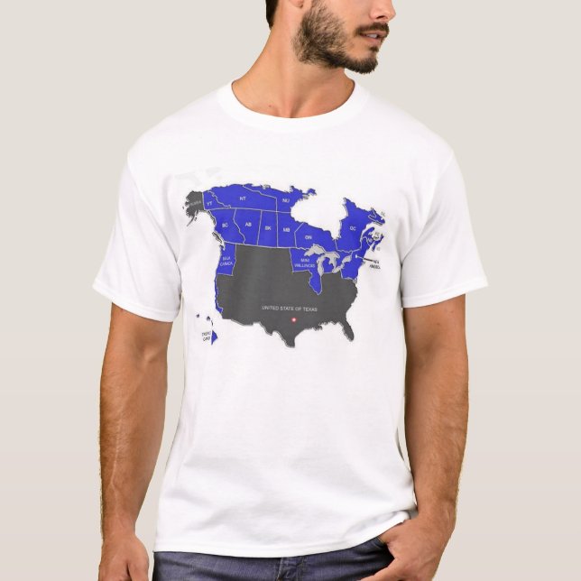 The United States of Texas T-Shirt (Front)