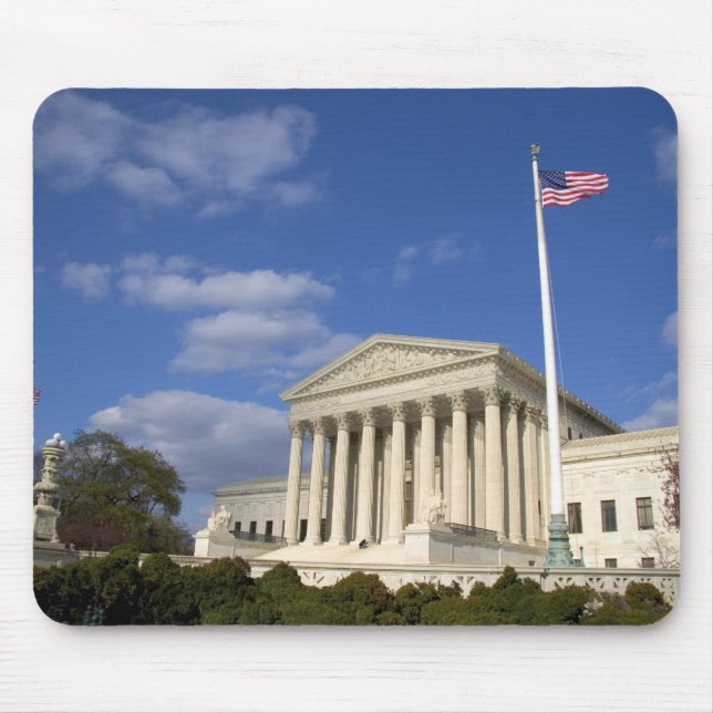 The United States Supreme Court Building in Mouse Pad (Front)