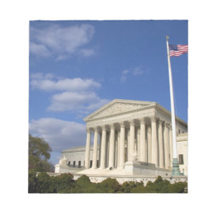 The United States Supreme Court Building in Notepad
