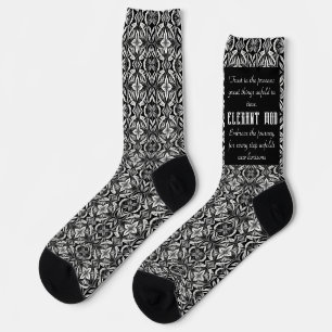 The Unity of Black & White Socks