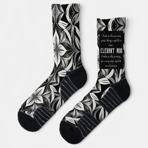 The Unity of Black & White Socks