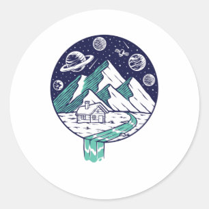 The Universe Classic Round Sticker