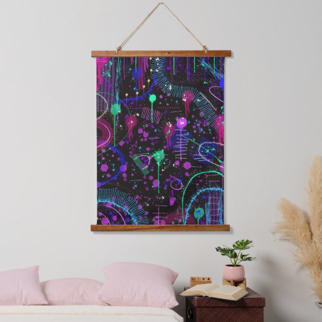 The Universe is Wide Hanging Tapestry (Bedroom)