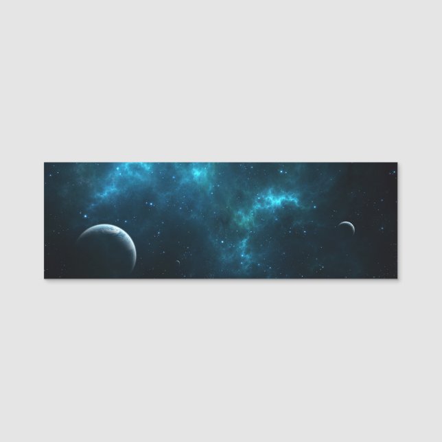 The universe name tag (Front)