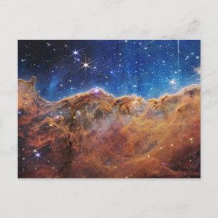 The Universe via James Webb Telescope Postcard