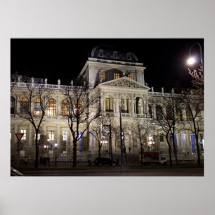 The University In Vienna Austria Poster