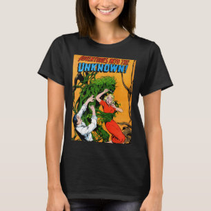 The Unknown Green Swamp Monster Vintage Comics T-Shirt