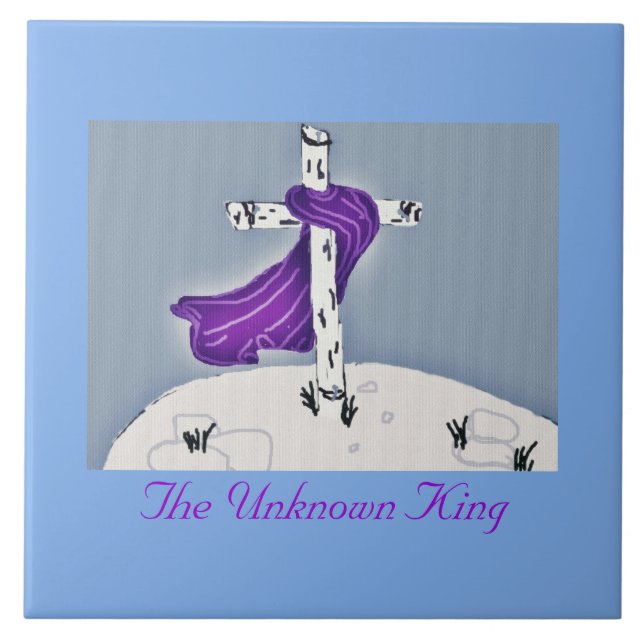 The Unknown King   Tile (Front)