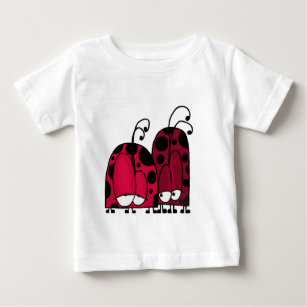 The Unrequited Love Ladybug Illustration Baby T-Shirt