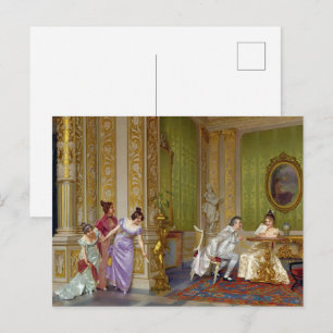 The Unseen Audience by Vittorio Reggianini Postcard