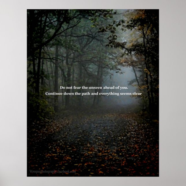 the unseen future poster (Front)