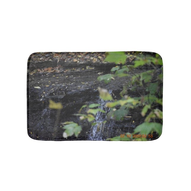 The Unseen Stream Bath Mat small (Front)