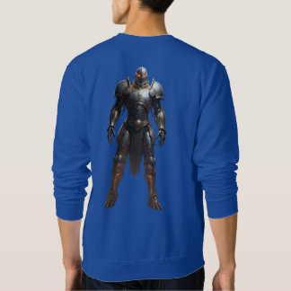 The Unstoppable Force: Mecha Villain Aesthetic Sweatshirt