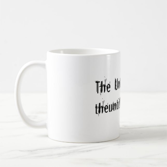 The Untitled Show Mug (Left)