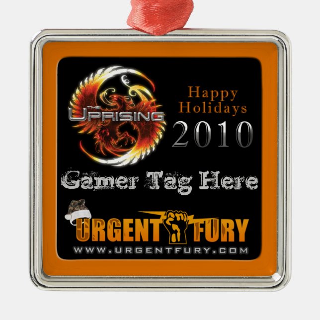 The Uprising 2010 Christmas Ornament (Front)