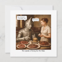 The upside of being the Tin Man