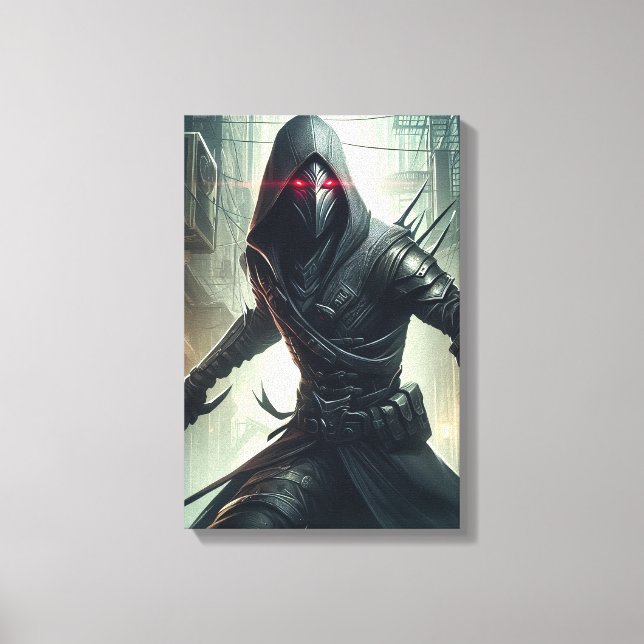 The Urban Reaper Canvas Print (Front)