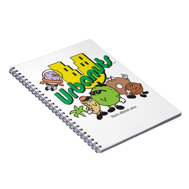 The Urbanut™ Collection Spiral Notebook (Right Side)