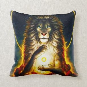 The Urmah Felines of The Warrior Race Cushion