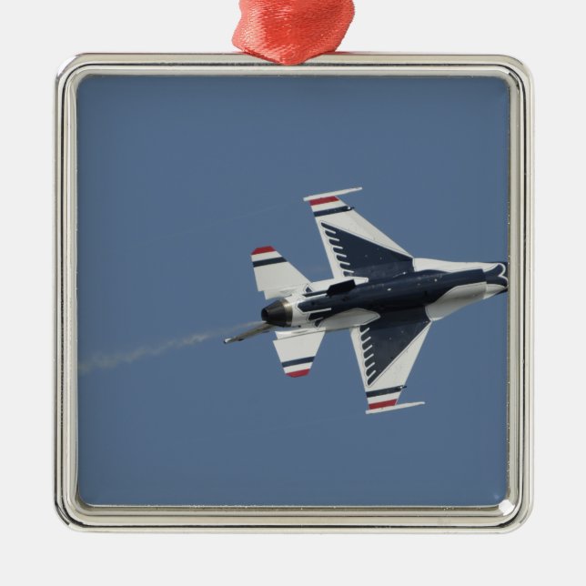 The US Air Force Thunderbirds Metal Tree Decoration (Front)