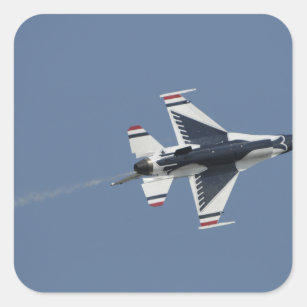 The US Air Force Thunderbirds Square Sticker