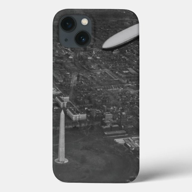 The US Airship 'USS Los Angeles' ZR3 flying over Case-Mate iPhone Case (Back)