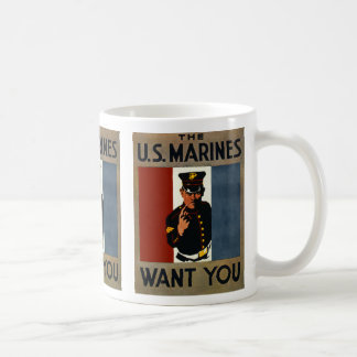 The US Marines Want You Coffee Mug