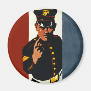 The US Marines Want You Magnet