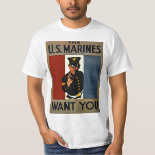 The US Marines Want You T-Shirt