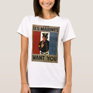 The US Marines Want You T-Shirt