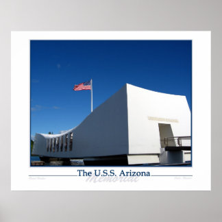 The USS ARIZONA Poster