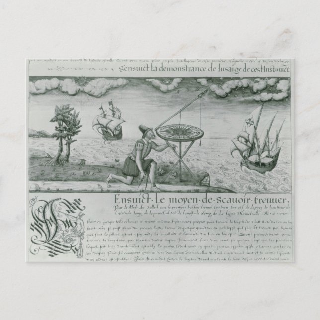 The Utilisation of the Sextant Postcard (Front)