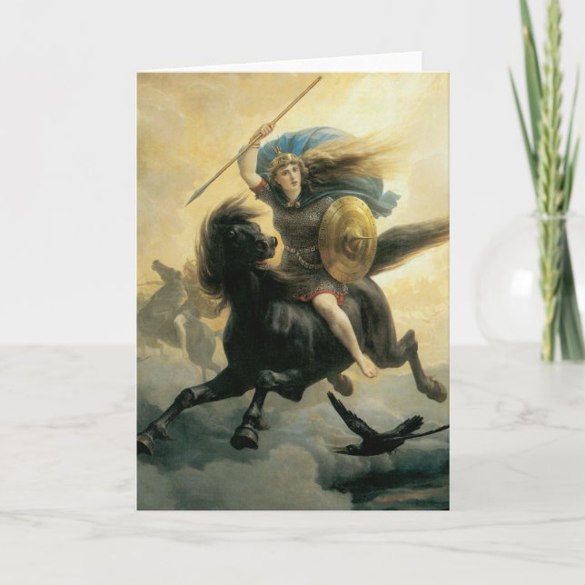 The Valkyrie, 1869 Card (Front)