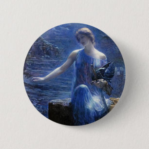 The Valkyries Vigil 6 Cm Round Badge