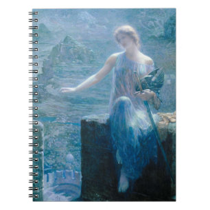 The Valkyrie's Vigil Edward Robert Hughes Art Notebook