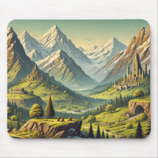 The Valley of Legends – A Journey Begins Mouse Pad
