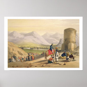 The Valley of Maidan, from 'Sketches in Afghaunist Poster