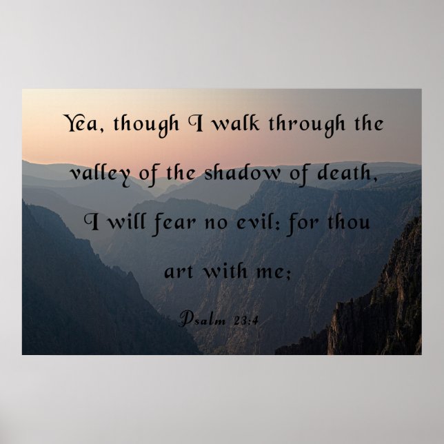 The Valley of the Shadow of Death Poster (Front)