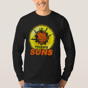 The Valley Pixel Sun Rise Phoenix Arizona Basketba T-Shirt