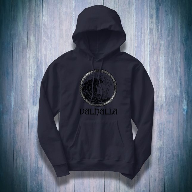 The Value of Vikingo Hoodie (Barco vikingo enfrentando a la Gran Ola)