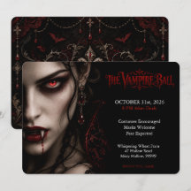 The Vampire Ball | Gothic Halloween Party
