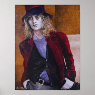 The Vampire - Original art by Dori Hart Poster