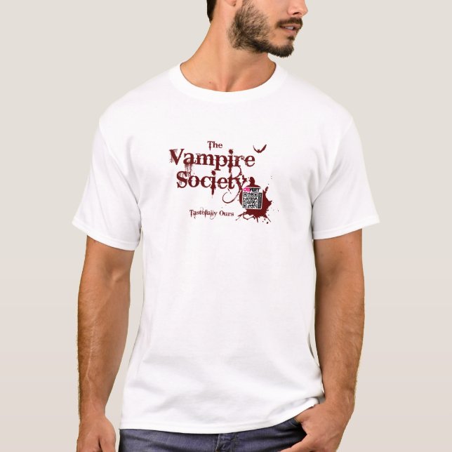 The Vampire Society - Augmented Reality Fashions T-Shirt (Front)