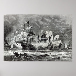 The Vanguard, under Sir William Winter Poster