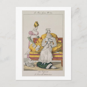 The Vapours or The Accounts Day, plate 62 from 'Le Postcard